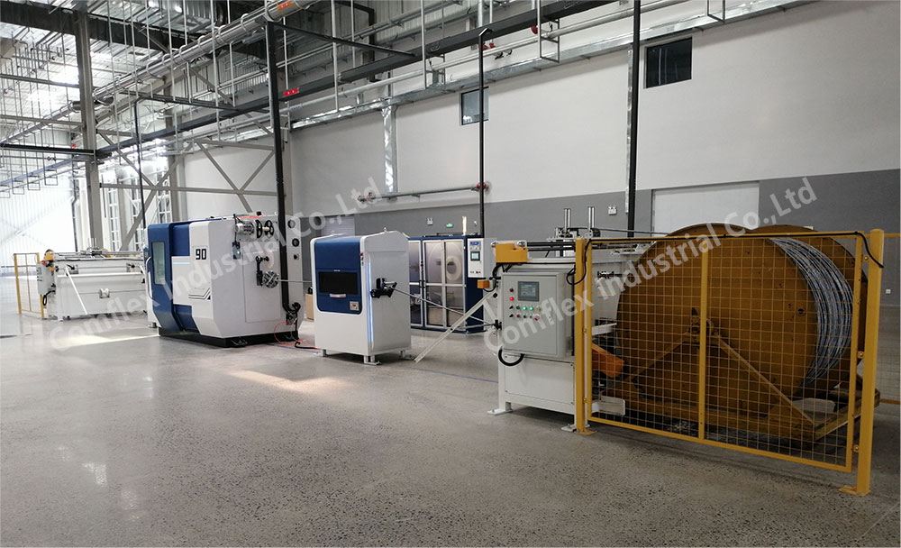 SCJ-90 series High Speed Soft Mandrel Wrapping and Unwrapping Machine for rubber hose