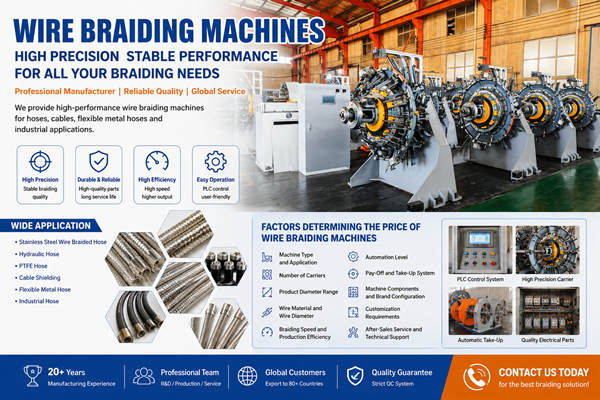 Factors Determining the Price of Wire Braiding Machine